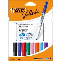 BIC Marqueur pour tableau blanc Velleda 1741, pointe ogive