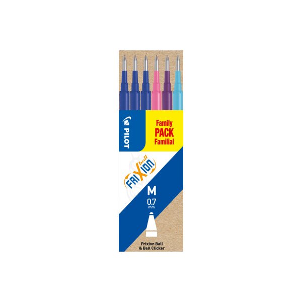 PILOT FriXion Refill -Minen 0,7mm BLSFR7S63 6 St&uuml;ck