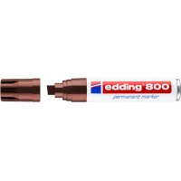 EDDING Permanent Marker 800 4-12mm 800-7 braun