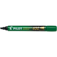 PILOT Marqueur permanent 400, pointe biseautée, vert