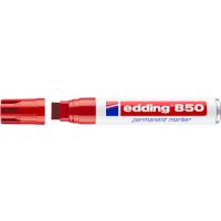 EDDING Marqueur permanent 850 5-15mm 850-2 rouge