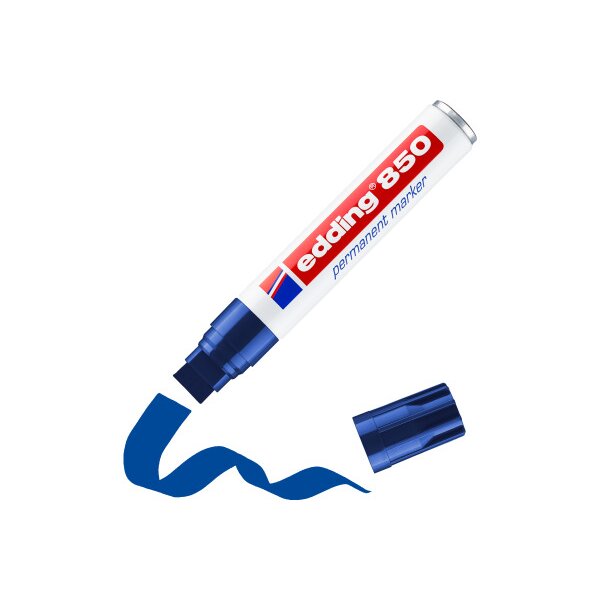 EDDING Marqueur permanent 850 5-15mm 850-3 bleu
