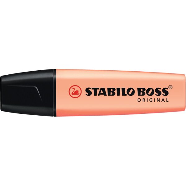 STABILO Textmarker BOSS ORIGINAL Pastel, pastellorange