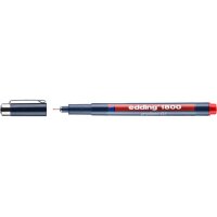 EDDING Profipen 1800 0.10-0.25mm 1800-2-01 rot