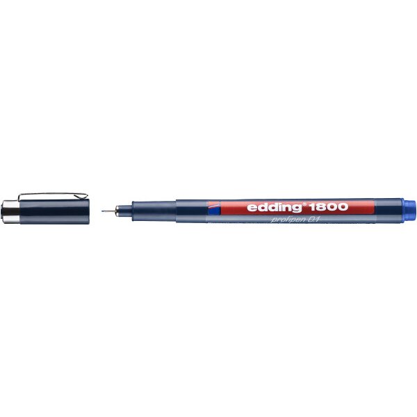EDDING Profipen 1800 0.10-0.25mm 1800-3-01 blau