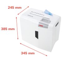 HSM Destructeur de documents shredstar S10, coupe en bandes: