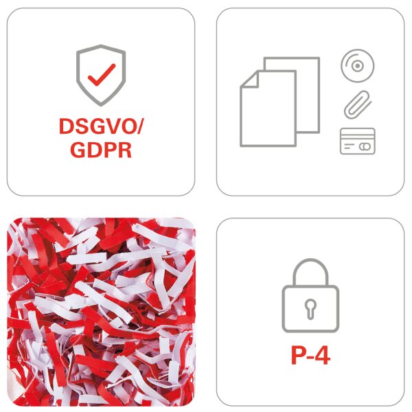 HSM Aktenvernichter shredstar X10, Partikelschnitt: 4,5x30mm