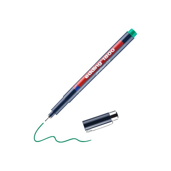 EDDING Profipen 1800 0.50mm 1800-4-05 grün