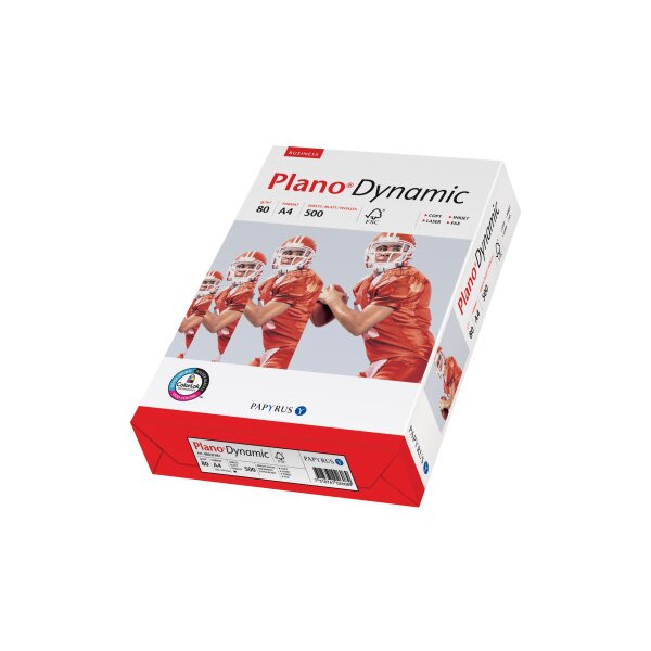 PLANO DYNAMIC Kopierpapier FSC A4 88032034 weiss, 80g SB 500 Blatt