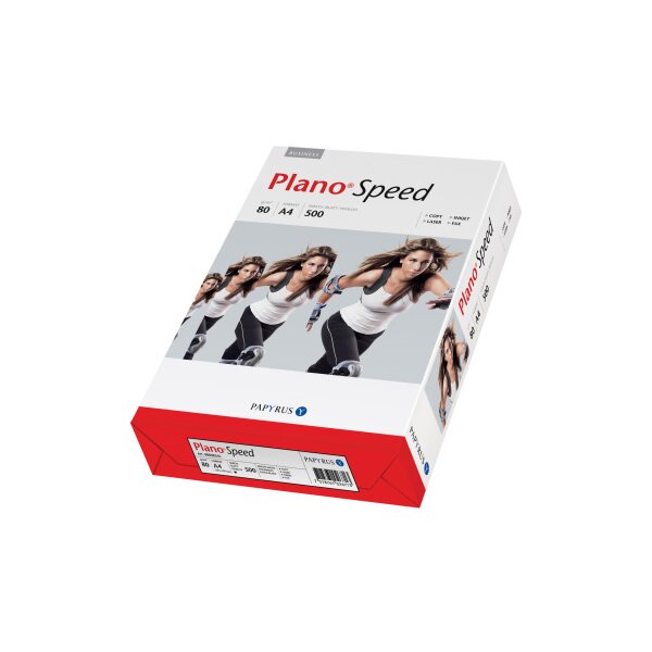 PLANO SPEED Kopierpapier A4 88113572 weiss, 80g SB 500 Blatt