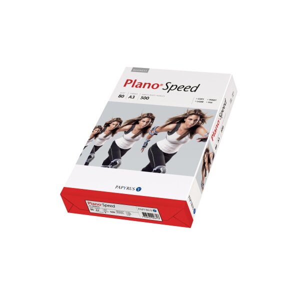 PLANO SPEED Papier à copier A3 88113574 blanc, 80g BB 500 flls.