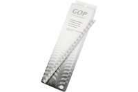 GOP Reliure en plastique 020490 12mm blanc 25 pcs.