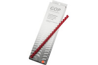 GOP Plastikbinderücken 020491 12mm rot 25 Stück