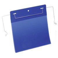 DURABLE Pochettes avec support en fil de fer, A4 portrait,