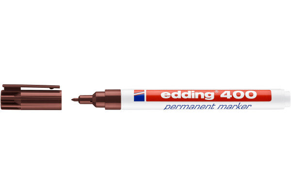 EDDING Permanent Marker 400 1mm 400-7 braun