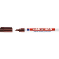 EDDING Permanent Marker 400 1mm 400-7 brun