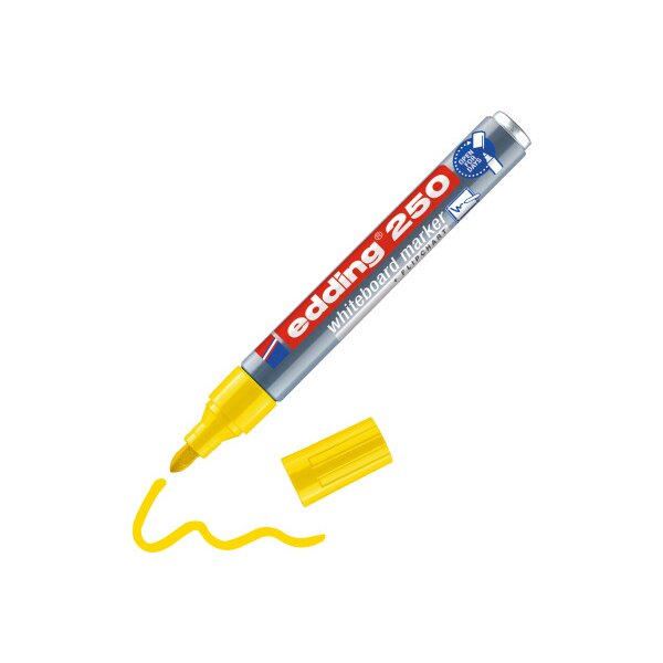 EDDING Whiteboard Marker 250 1.5-3mm 250-5 jaune