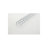 GBC WireBind Drahtbinder. No. 8 A4 RE810897 3:1 silber...