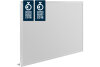 MAGNETOPLAN Design-Whiteboard CC 12412CC émaillé 1800x900mm