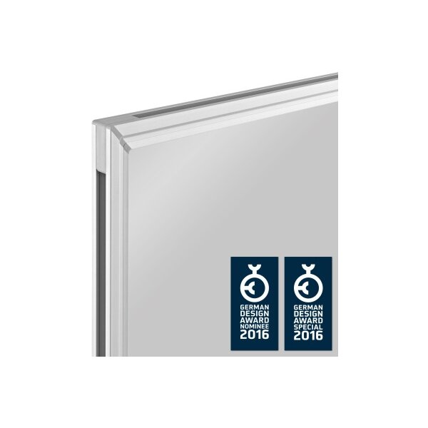 MAGNETOPLAN Design-Whiteboard SP 1240888 Stahl 1500x1000mm