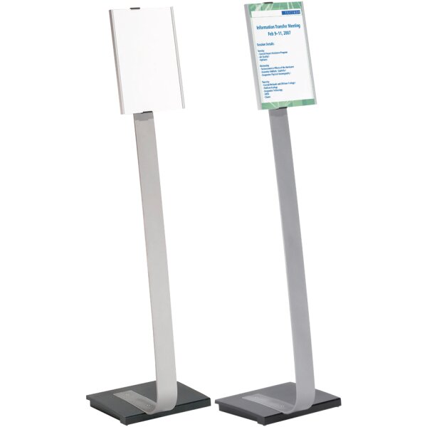 DURABLE Infoständer INFO SIGN stand, DIN A4, aus Aluminium