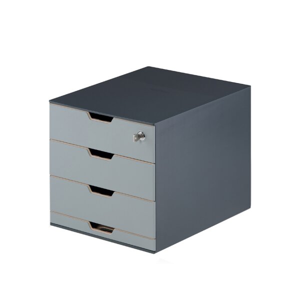 DURABLE Schubladenbox "COFFEE POINT", mit 4 Schubladen