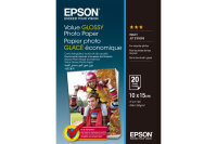 EPSON Value Photo Paper 10x15cm S400037 InkJet 183g 20...