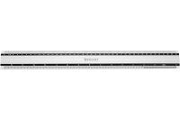WESTCOTT Aluminium Lineal 40cm E-1019200 cm inch Scala