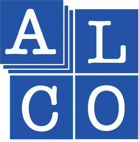 ALCO Büroklammern 26mm 456-26 eckig, farbig ass. 100 Stück