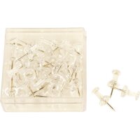 ALCO Pinwand-Nadeln 662-22 glasklar 40 Stück