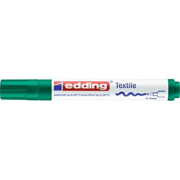 EDDING T-Shirt-Marker 4500 2-3mm 4500-4 gr&uuml;n