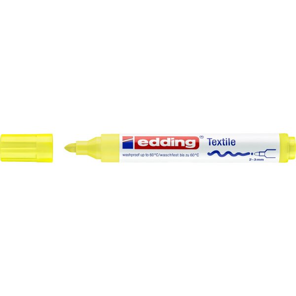 EDDING Textil-Marker 4500 2-3mm 4500-65 neonjaune