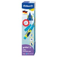 Pelikan griffix Stylo plume, bleu, pour droitiers
