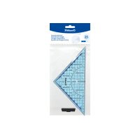 PELIKAN Geometrie-Dreieck 22cm 7137471 transp. blau,...