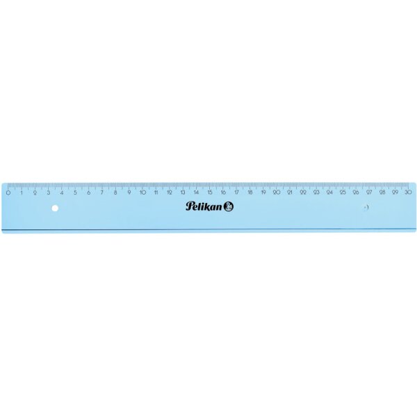 PELIKAN Geometrie-Set 7137430 transparent blau, 4-teilig