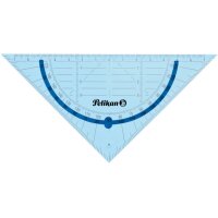 PELIKAN Geometrie-Set 7137430 transparent blau, 4-teilig
