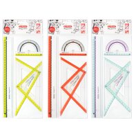 herlitz Kit de géometrie my.pen, 4 pièces,...