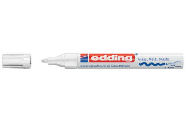 EDDING Paintmarker 750 2-4mm 750-49 CREA blanc