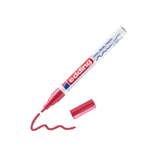 EDDING Paintmarker 751 CREA 1-2mm 751-2 CREA rouge
