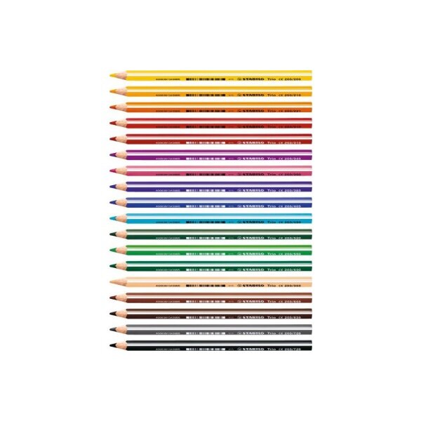 STABILO Crayon de couleur ergo. 4,2mm 203/345 Trio dick rougeviolett