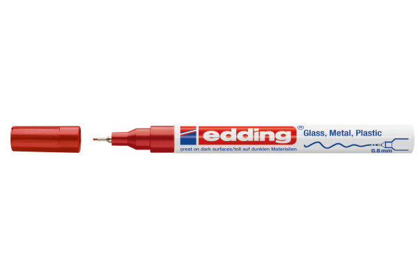 EDDING Paintmarker 780 0.8mm 780-2 CREA rouge