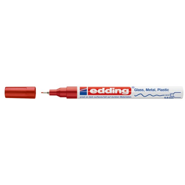 EDDING Paintmarker 780 0.8mm 780-2 CREA rouge