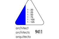 DUX Règle triangulaire 9411 architect