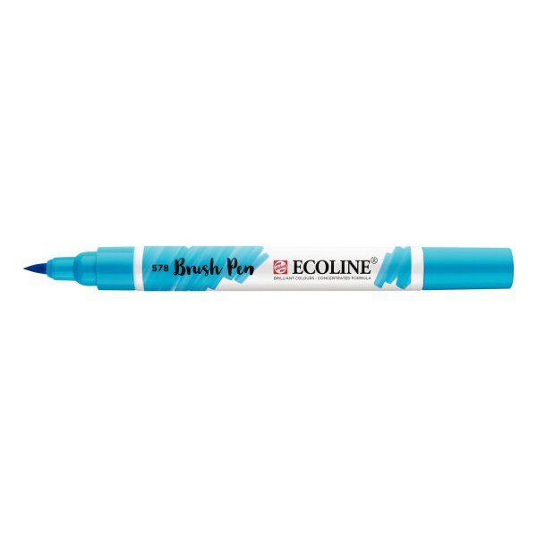 TALENS Ecoline Brush Pen 11505780 bleu (cyan)