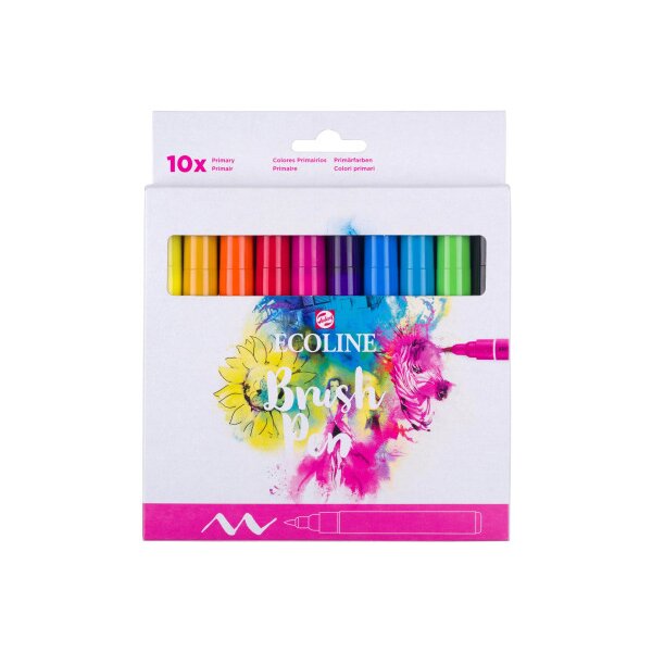 TALENS Ecoline Brush Pen Set 11509007 ass. 10 Stück