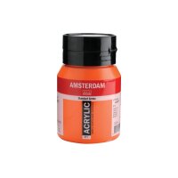 AMSTERDAM Acrylfarbe 500ml 17723112 zinnober 311