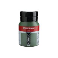 AMSTERDAM Acrylfarbe 500ml 17726222 olivgrün d. 622