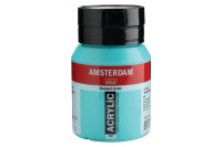 AMSTERDAM Peinture acrylique 500ml 17726612 turquoise 661