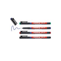 EDDING OHP-Marker permanent F 141-E4 4 pcs., étui