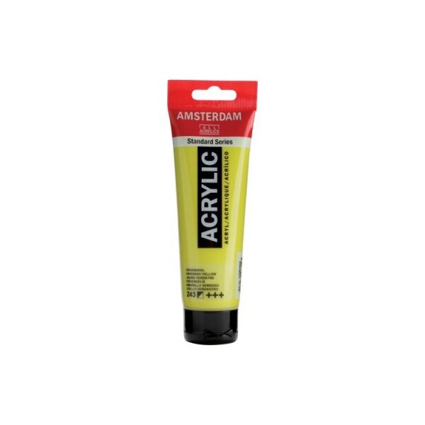 AMSTERDAM Peinture acrylique 120ml 17092432 vert/jaune 243